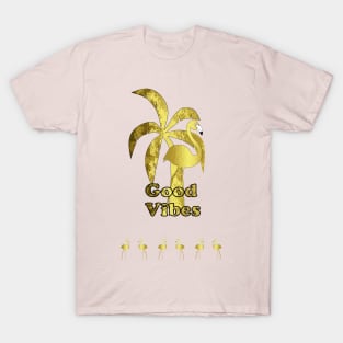 Good Vibrations Summer Flamingo T-Shirt